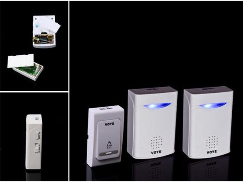 Wireless Door Bell, 2 X Doorbell 38 Tunes Musics