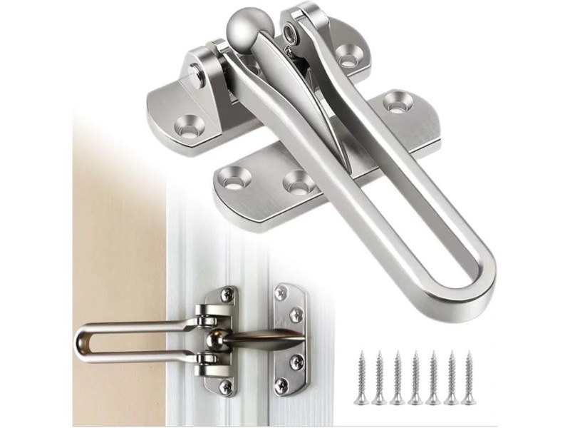 Security Door Guard With Screws