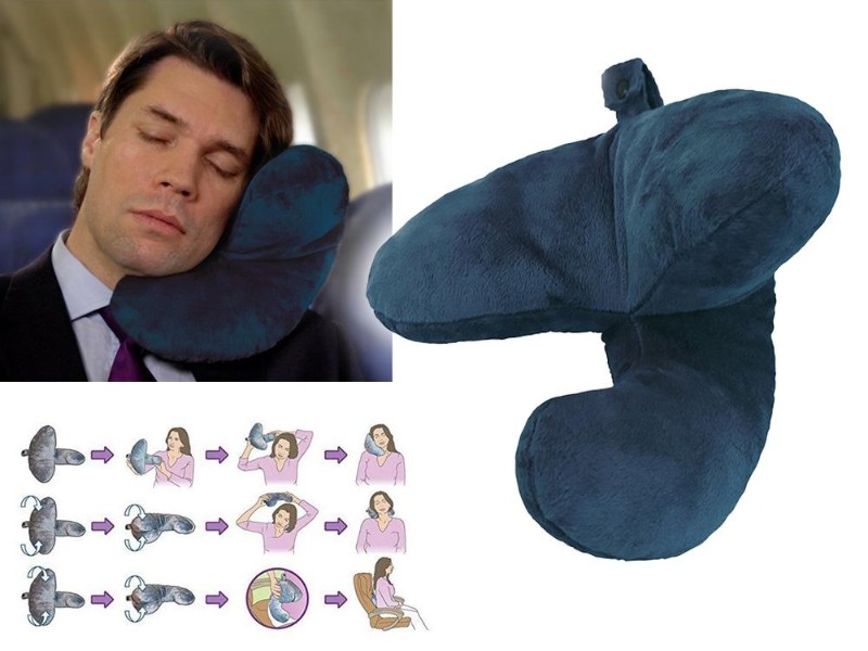 J Shaped Travel Pillow
