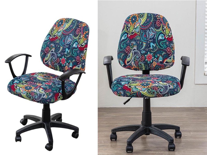 Stretch Office Chair Covers - Universal Washable Desk Chair