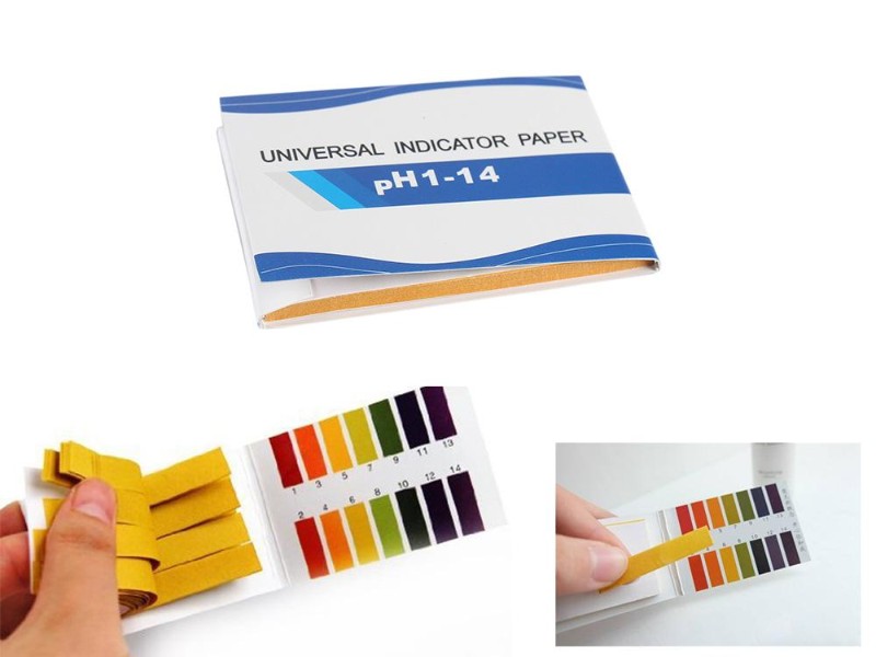 3 Packs 80 Pcs Litmus Paper Strips PH 1-14 Test Paper (240PCS)