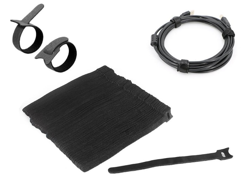 100pcs Magical Reusable Cable Ties