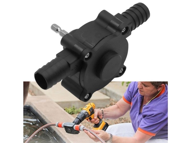 Self-Priming Water Pump for Electric Drill