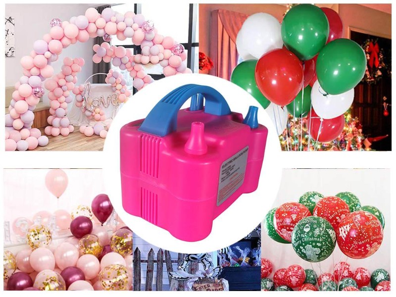 Dual Nozzle Electric Balloon Blower Pump