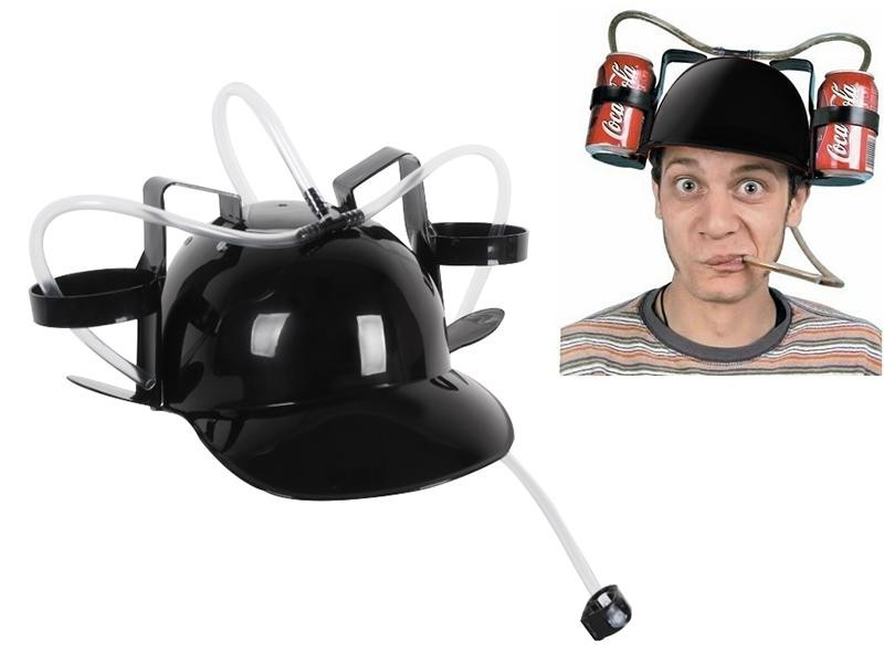 Drink Hat Drinking Helmet With Straws [Drinking Hat-BLK] - NZ$15.44 :  eMax.co.nz - Online Shopping for Houseware, Home Decorations, Furniture,  Home & Living Gifts, Electronics and Toys at Lowest Price