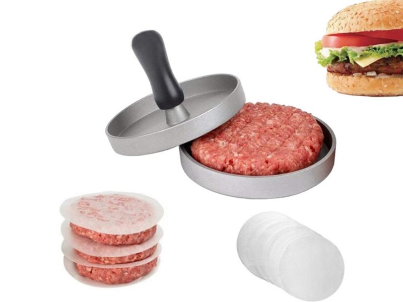 Single Hamburger Burger Press