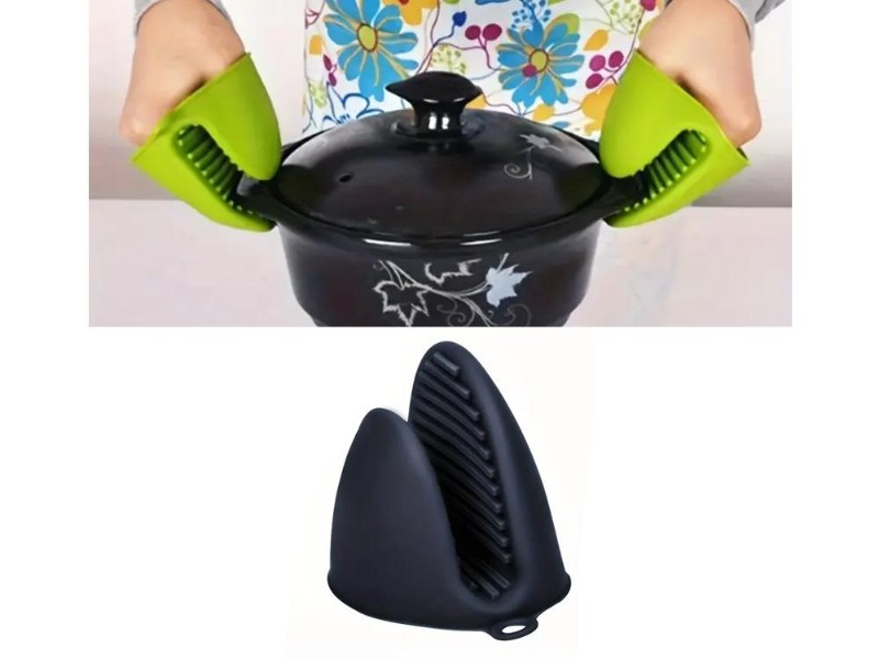 Kitchen Pinch Mitts Silicone Heat Resistant 230C 1PCS