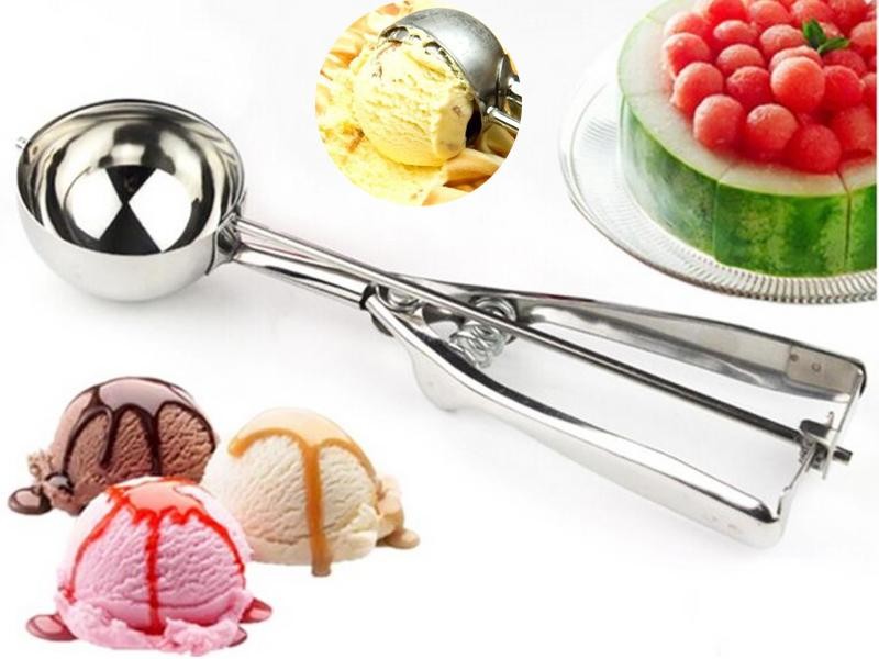 Stainless Steel Cookie Cupcake Ice Cream Scoop