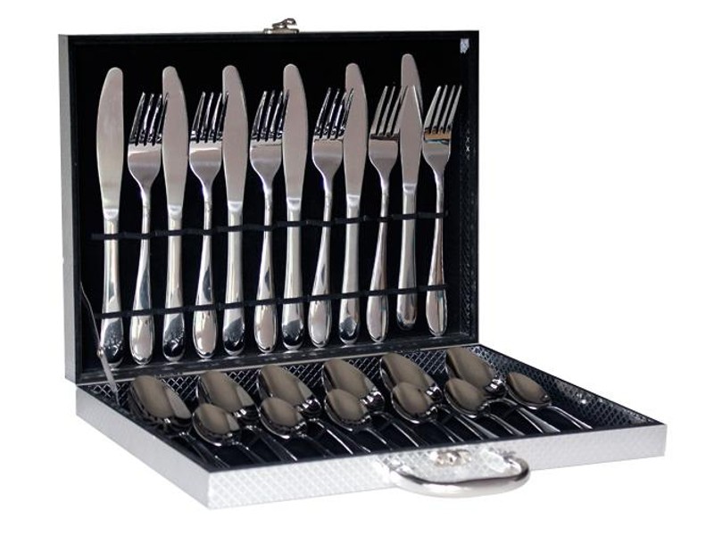 Silver Cutlery Set in a Silver Box for Gift Ideas