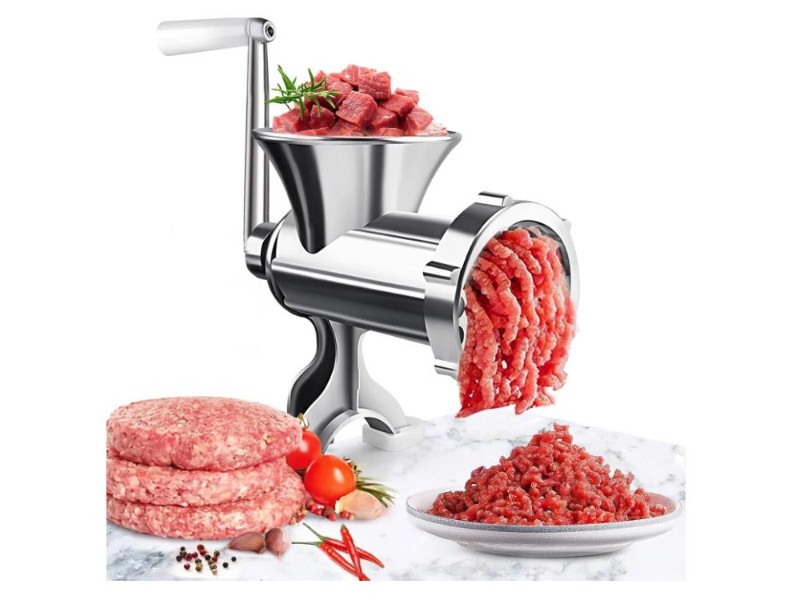 Manual Cast Iron Meat Grinder & Sausage Maker