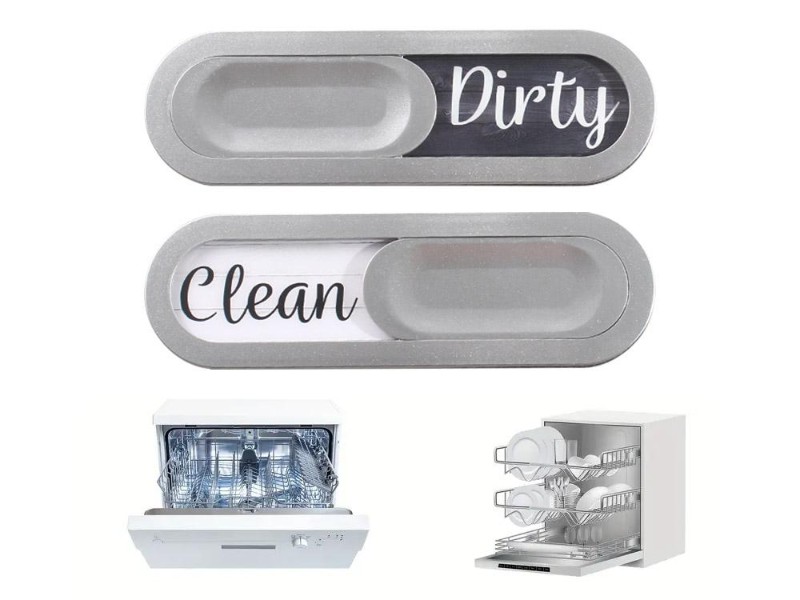 Dishwasher Magnet Clean Dirty Sign