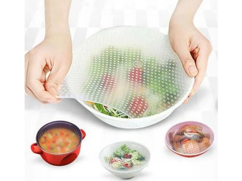 Reusable Silicone Cling Wrap 1PCS 200x200mm