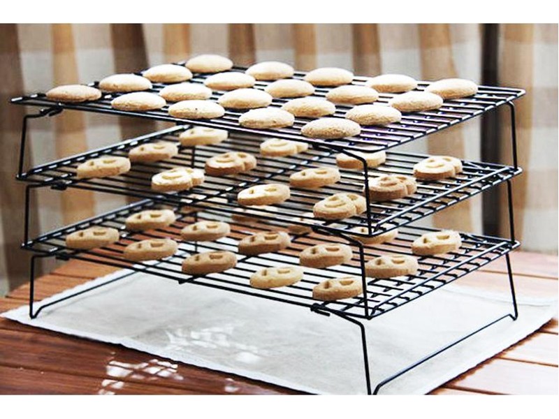 3-Tier Stackable Baking & Cooling Rack Non-Stick