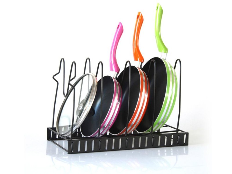 5-Tier Pan Rack Pot Organizer