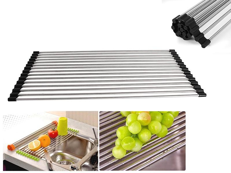 Multipurpose House Dish Drying Rack Over The Sink