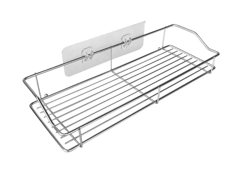 Stainless Steel Bathroom/ Kitchen Gadget Organizer Wall Rack
