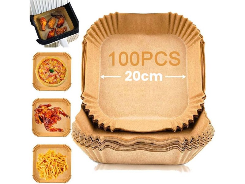 100pcs Air Fryer Paper Liner