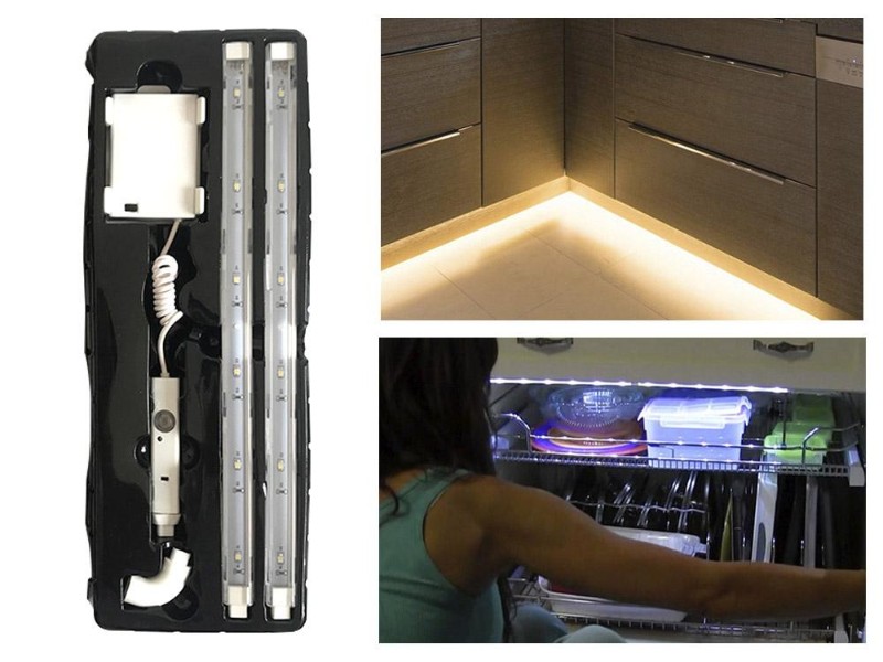 2 Packs 6 LED IR Sensor Closet Light Night Light