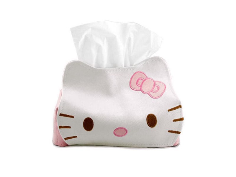 Hello Kitty Shaped Tissue Box