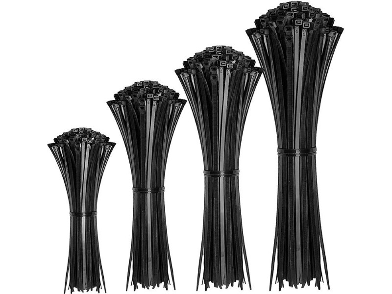 400PCS Cable Zip Ties in 4 Sizes