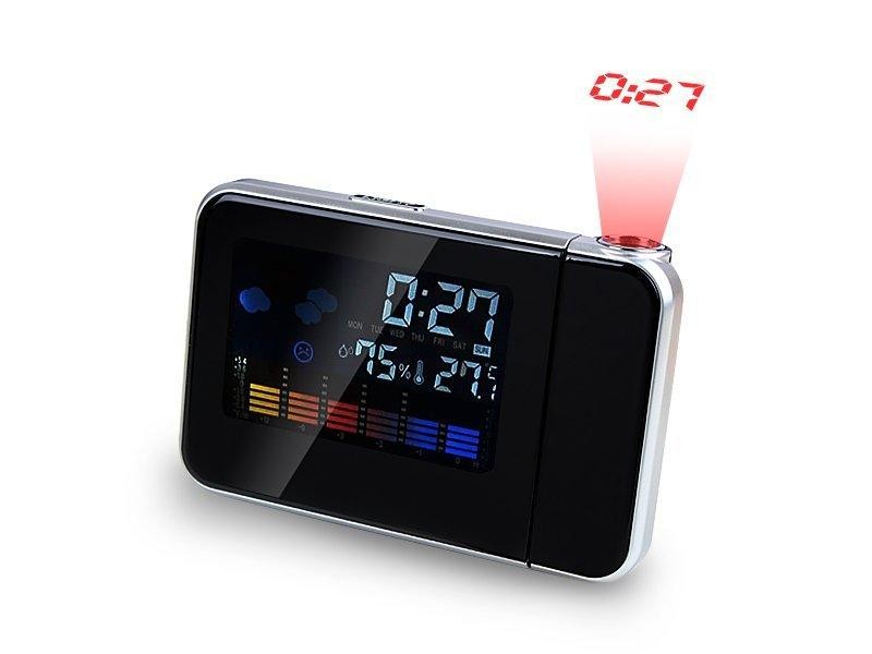 Weather Station Projection Alarm-Clock