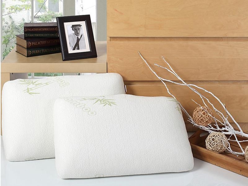 Bamboo Fabric Pillow Memory Foam
