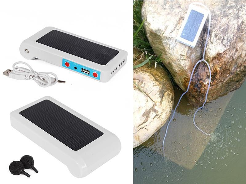 Solar Air Pump Oxygen Oxygenator Pool Pond