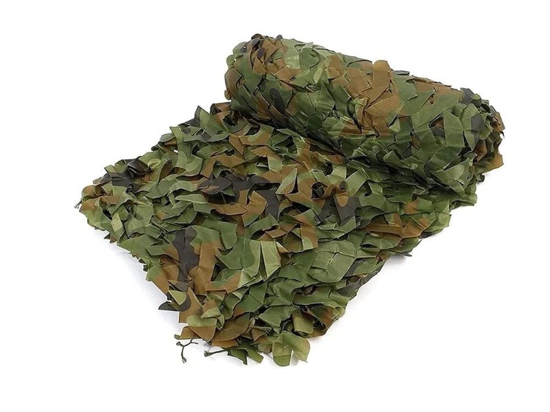 2x3m Camo Netting - Woodland Camouflage for Hunting & Sunshade