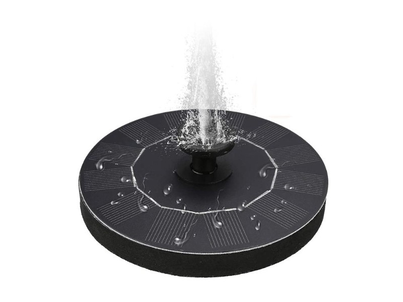 Solar Powered Water Pump Fountain