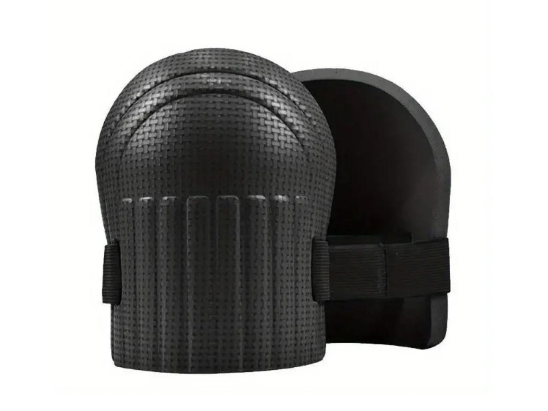 Gardening Knee Pads - Black EVA Foam, Waterproof, Adjustable