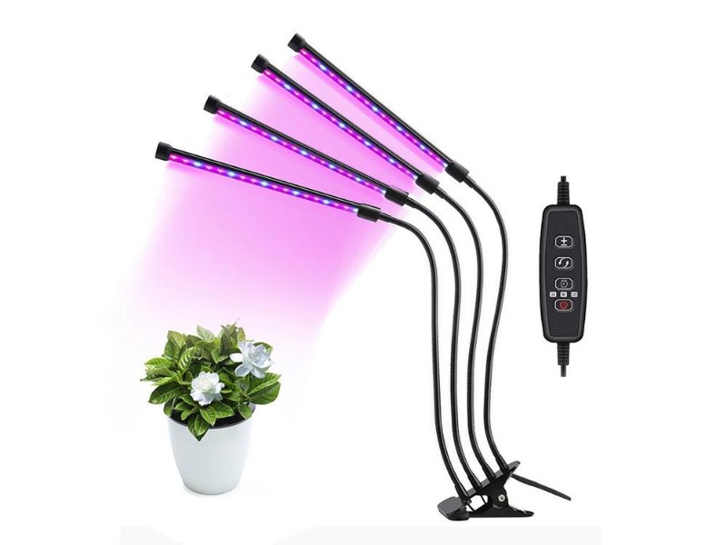 LED Plant Grow Light with Clip Base