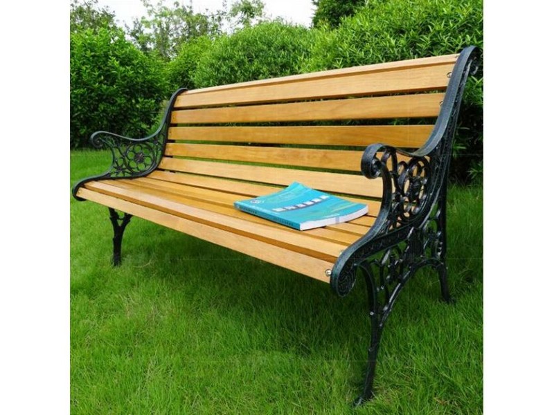 Classics Park Bench Garden Bench Cast Iron Ends
