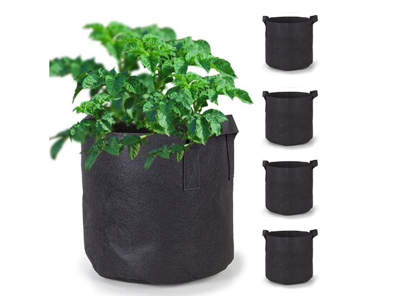 5pcs 5 Gallon Grow Bag Plant Grow Pot