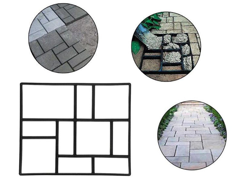 Garden Concrete Paving Mold,DIY Driveway Pathmate Stone Mold