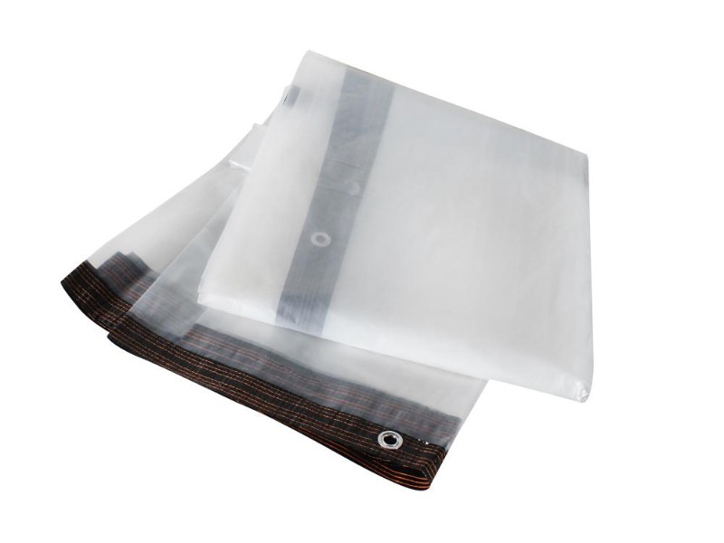 Clear Tarp Cover 4x8m - Heavy Duty & Waterproof