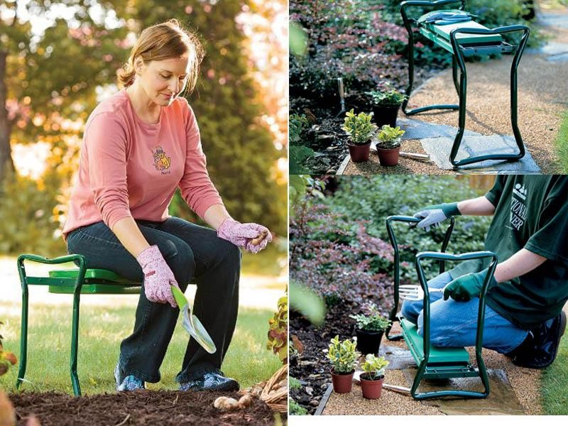 Folding Garden Kneeler & Seat for Gardening or Camping