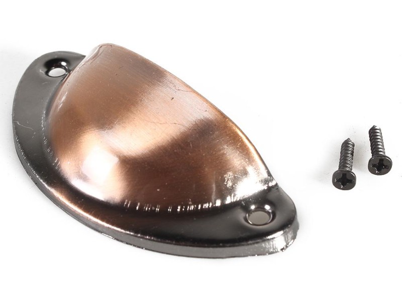 Antique Style Brushed Copper Half Round Handle for Door Drawer