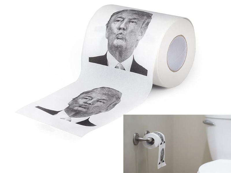 4 x Donald Trump Printed Paper Rolls