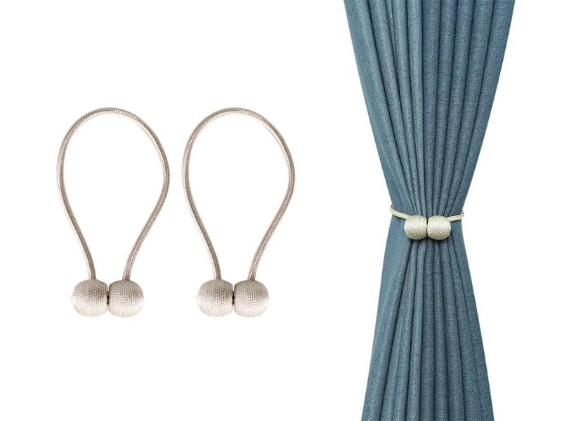 Curtain Tie Magnetic Curtain Tiebacks for Drapries