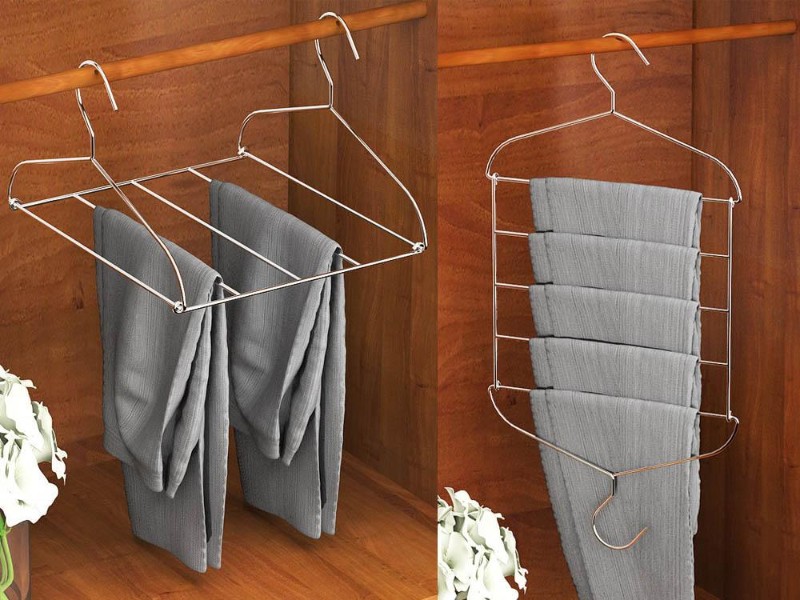 Multi-Function Trouser Pants Ties Scarf Shawl Rack Hanger