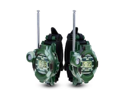 Pair of 7 in 1 Children's Walkie Talkie Watches