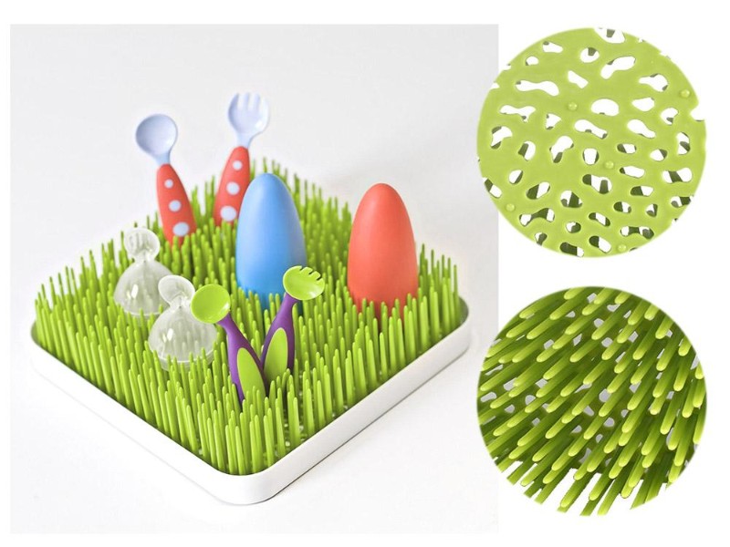 Baby Bottle Grass Countertop Drying Rack