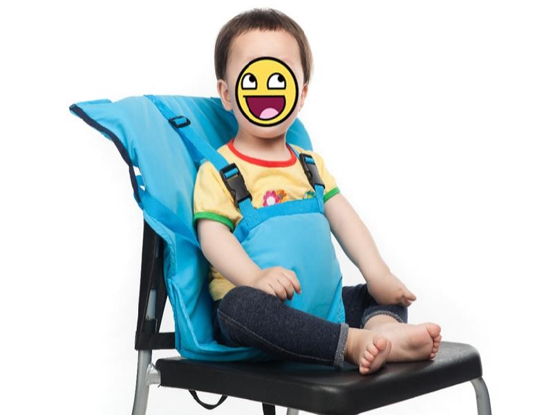 Baby Seat High Chair Toddle Portable Foldable Seat