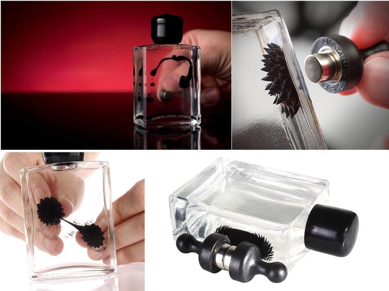 Magnetic Liquid Ferrofluid Display Bottle