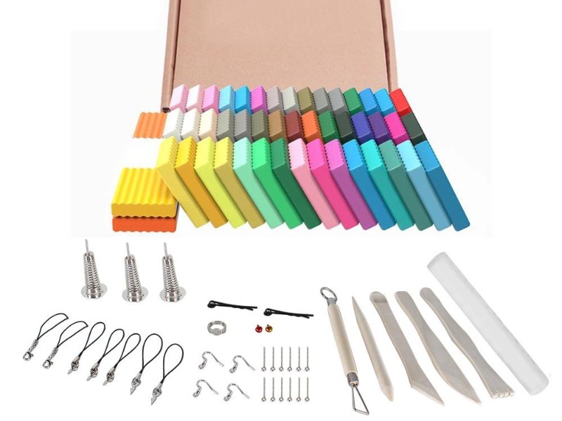 Polymer Clay Kits 50 Colours