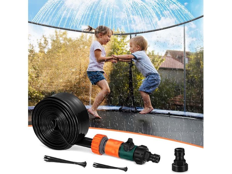 12m Trampoline Water Sprinklers Sprayer Outdoor Water Park