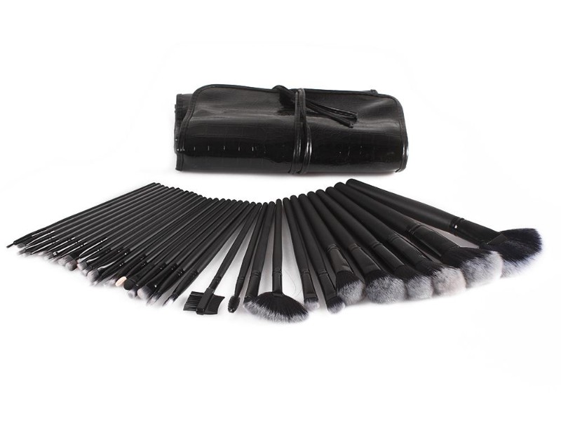 32PCS Make Up Brushes with Travel Pouch