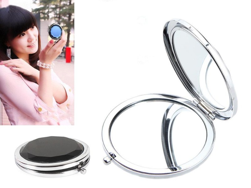 Fordable Doulbe-sided Make Up Mirror