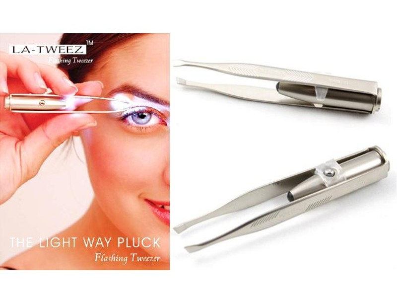 LED Eyebrow Tweezers
