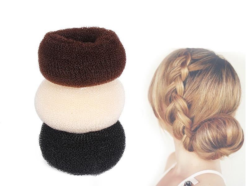 Donut Hair Styling Sponge Pack of 3